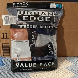 Urban Edge mens boxer briefs 8 pack XL